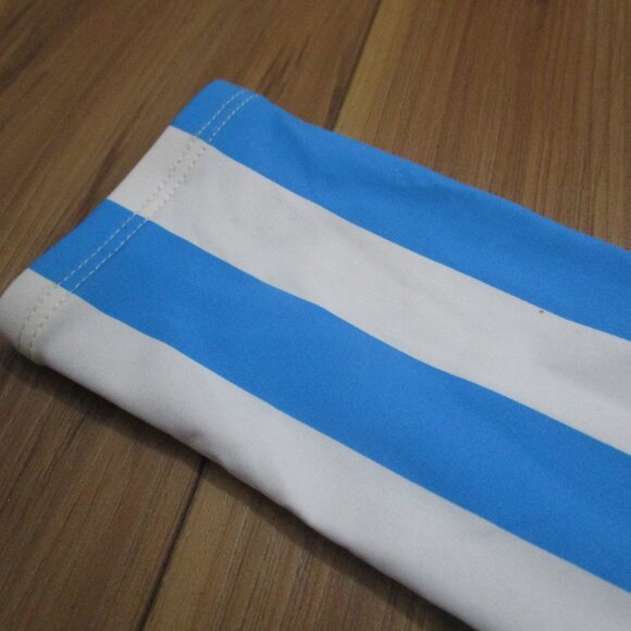 NWT Solid & Striped kids blue and white striped swim top sz8 rashgaurd - Picture 8 of 8